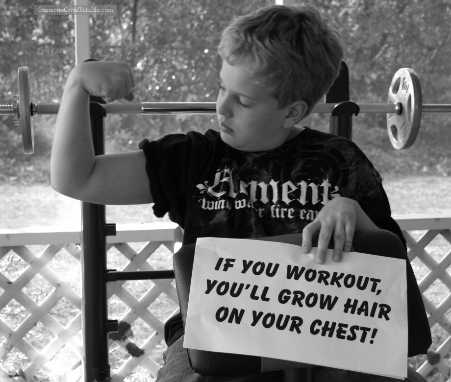 If You Workout, You'll Grow Hair On Your Chest