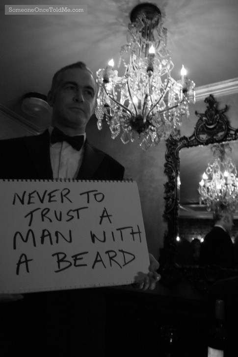 Never To Trust A Man With A Beard