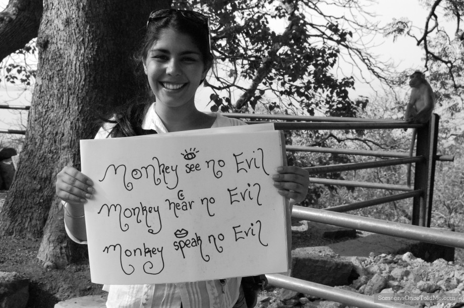 Monkey See No Evil Monkey Hear No Evil Monkey Speak No Evil