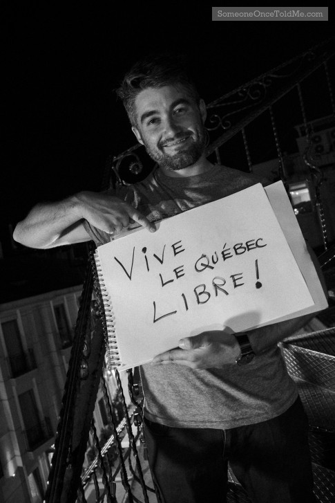Vive Le Qubec Libre!