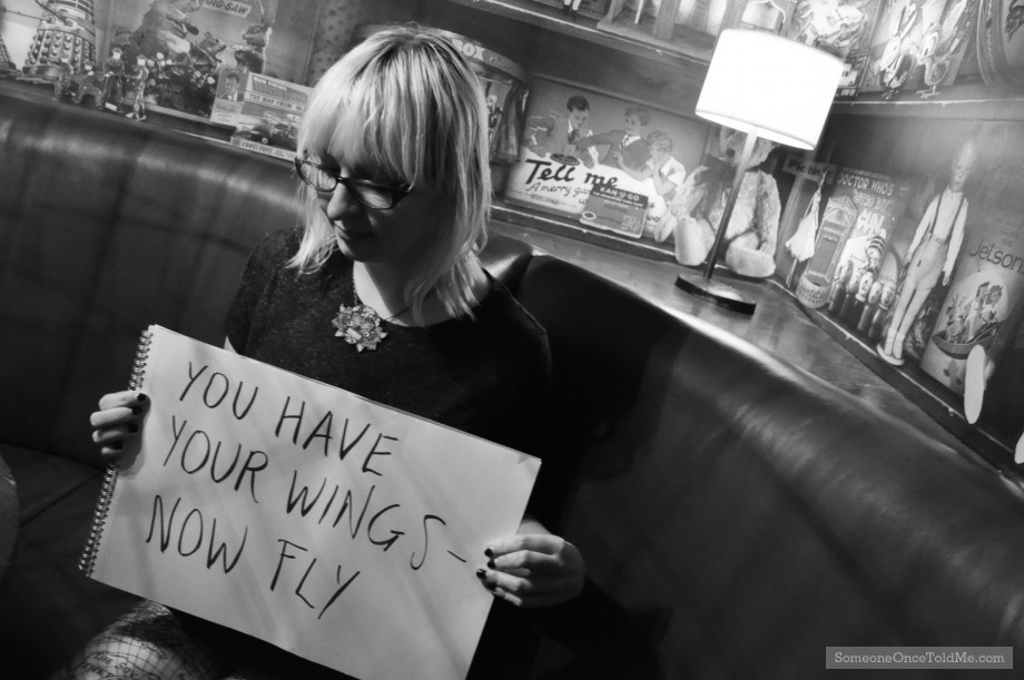 You Have Your Wings - Now Fly
