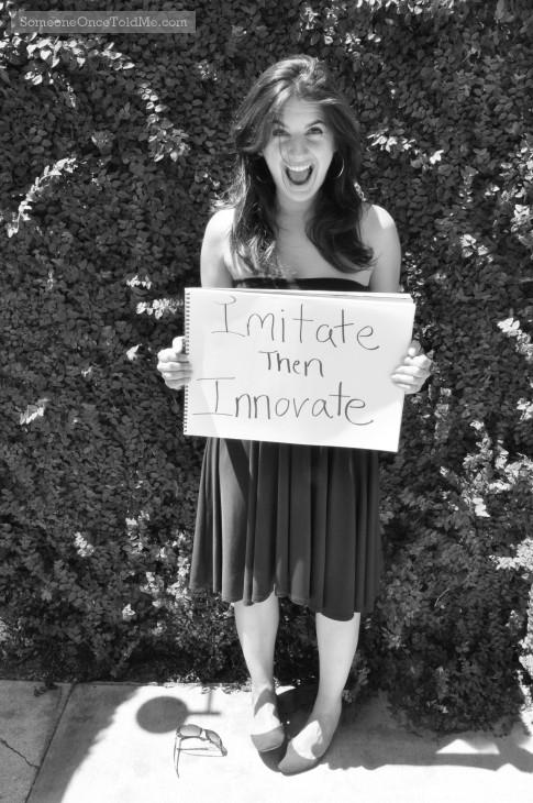 Imitate Then Innovate