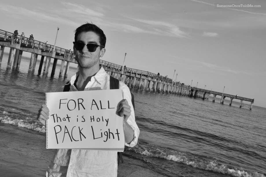 For All That Is Holy Pack Light