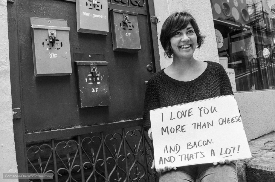 I Love You More Than Cheese And Bacon. And That's A Lot!