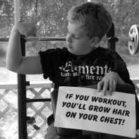 If You Workout, You'll Grow Hair On Your Chest