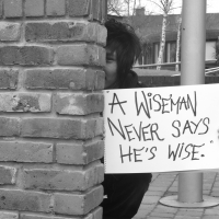 A Wiseman Never Says He's Wise